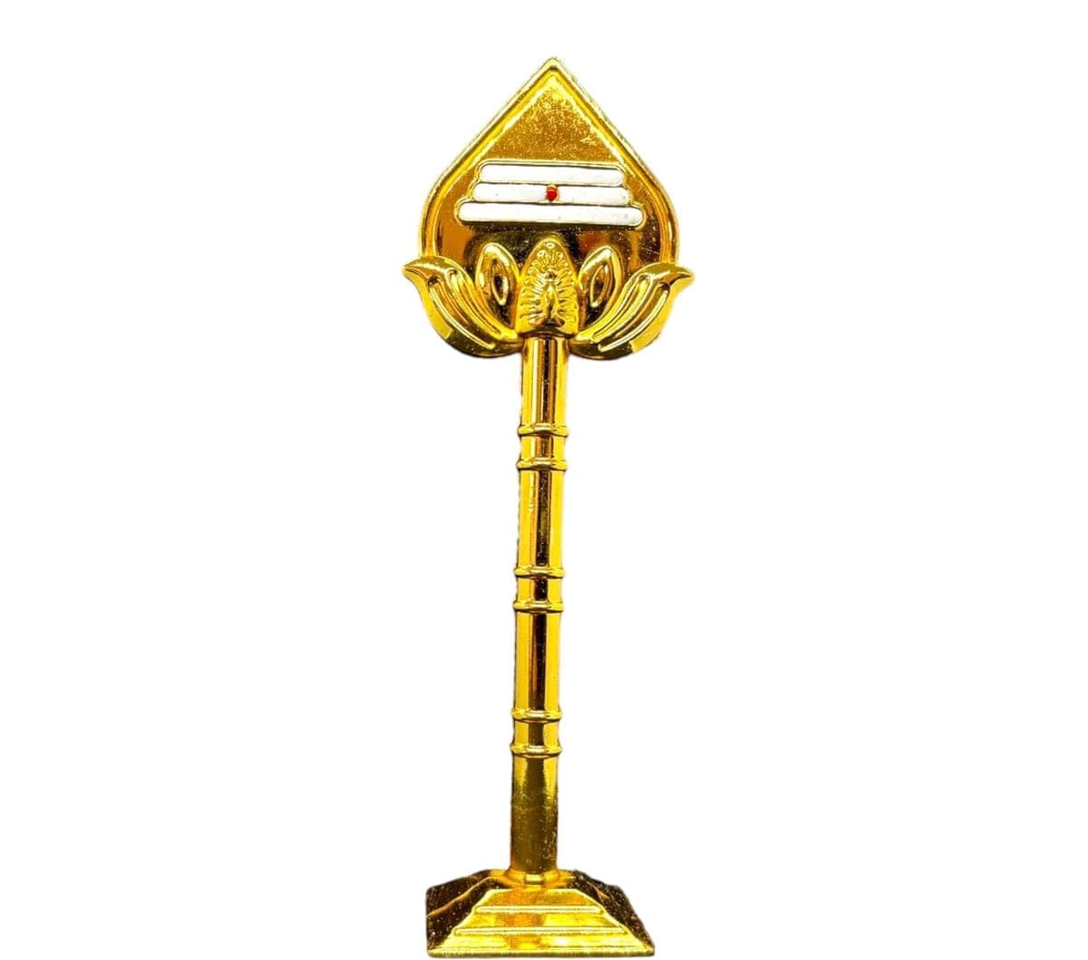 Murugan Vel — 6 inch, Golden Metal