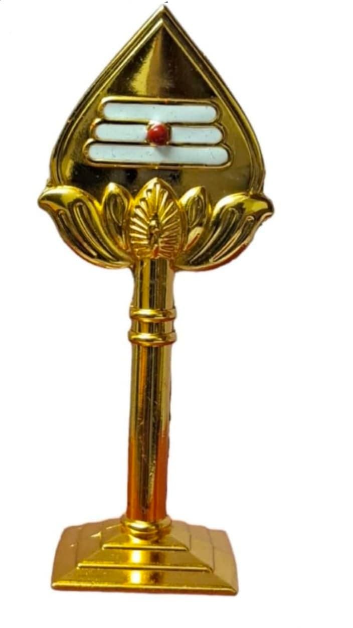Murugan Vel — 3 inch, Golden Steel